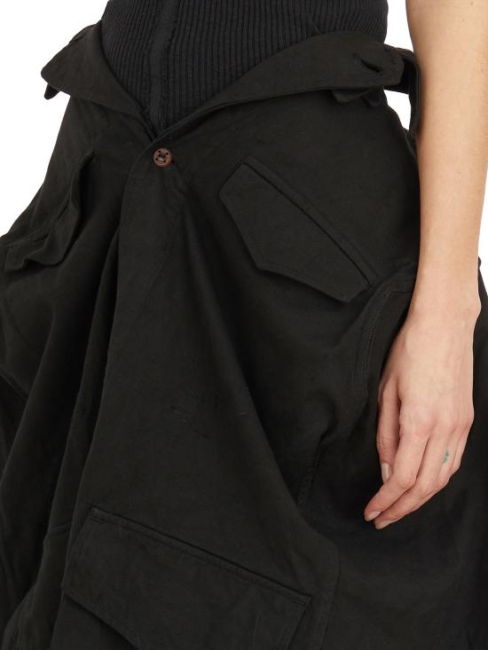  마크르비앙 롱 스커트 G2520 Black - MARC LE BIHAN