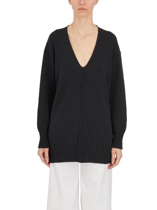 25SS 이자벨베네나토 스웨터 HDK41S2401 Black