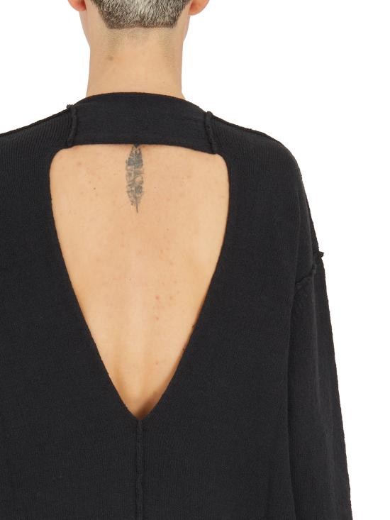 25SS 이자벨베네나토 스웨터 HDK41S2401 Black - ISABEL BENENATO
