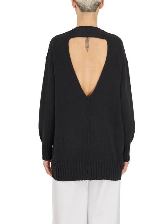 25SS 이자벨베네나토 스웨터 HDK41S2401 Black - ISABEL BENENATO