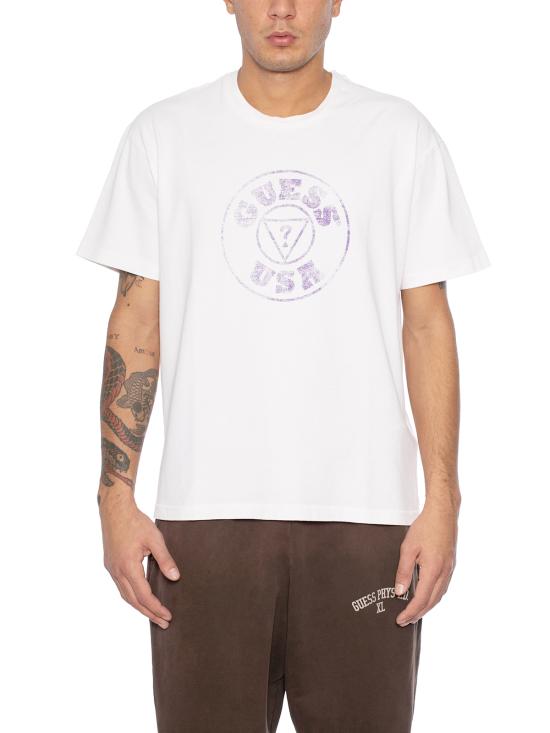  게스 반팔 티셔츠 EM2BI07KBB50WHITE White