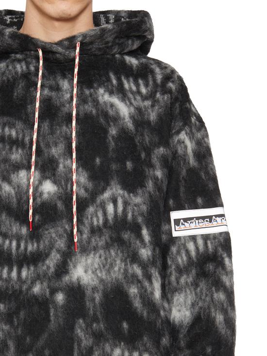  에리즈 어라이즈 후드 티셔츠 GFUAR70016BLK Black - ARIES ARISE