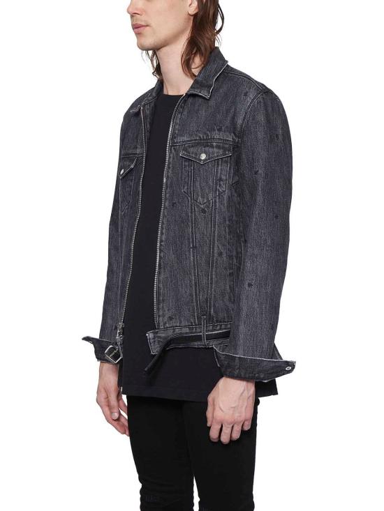  알티에이 데님 자켓 XMH8206 0111WBLK Grey - RTA