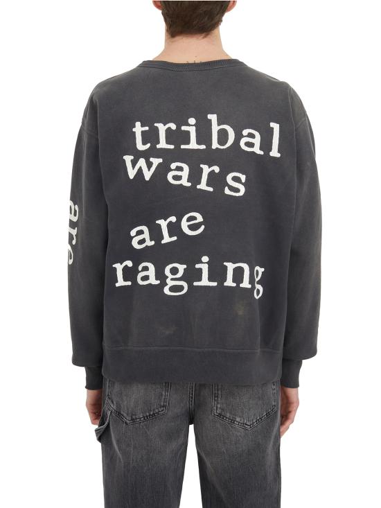 25FW 세인트 미카엘 긴팔 티셔츠 HSMA230000019 Grey - SAINT MXXXXXX