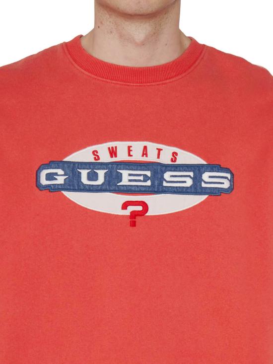  게스 긴팔 티셔츠 FM3GQ02KBMY0G5K6 Red - GUESS