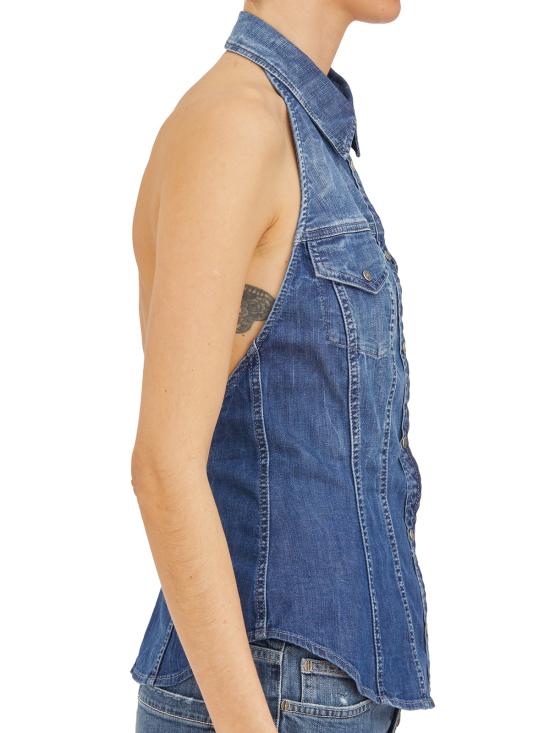  돈답 데님 자켓 HDC345DS0259DHB7DDS24800 Light blue - DONDUP