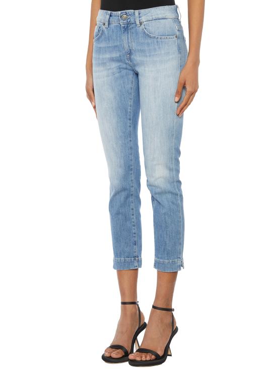  돈답 크롭 팬츠 FDP618DS0107FI2DDS23800 Blue - DONDUP