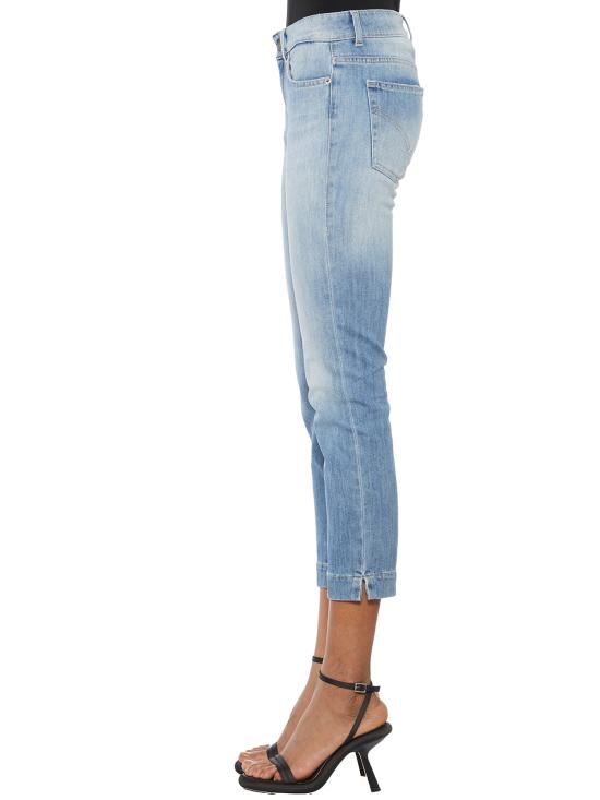  돈답 크롭 팬츠 FDP618DS0107FI2DDS23800 Blue - DONDUP