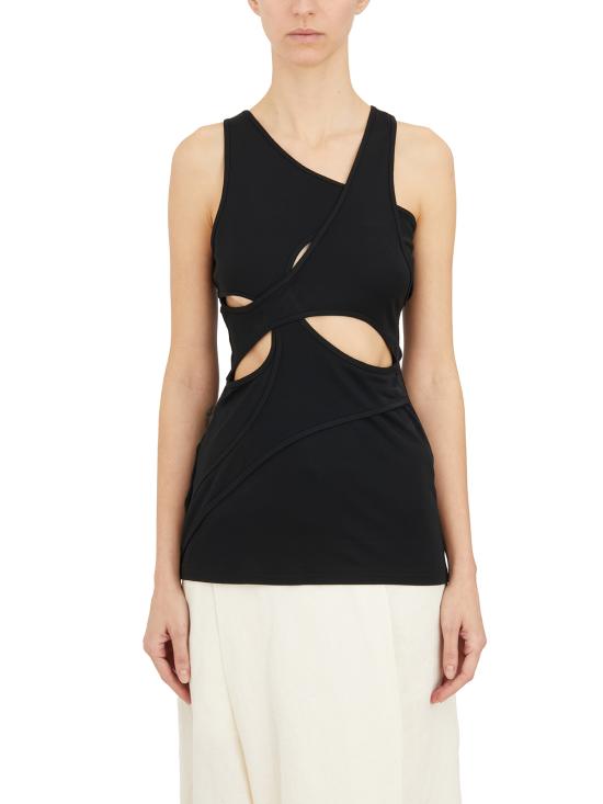  YEHUAFAN 민소매 티셔츠 HC6000079BLACK Black