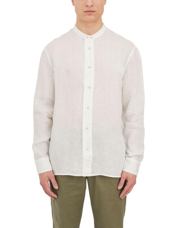  파올로페코라 긴팔 셔츠 HG07136191102 White