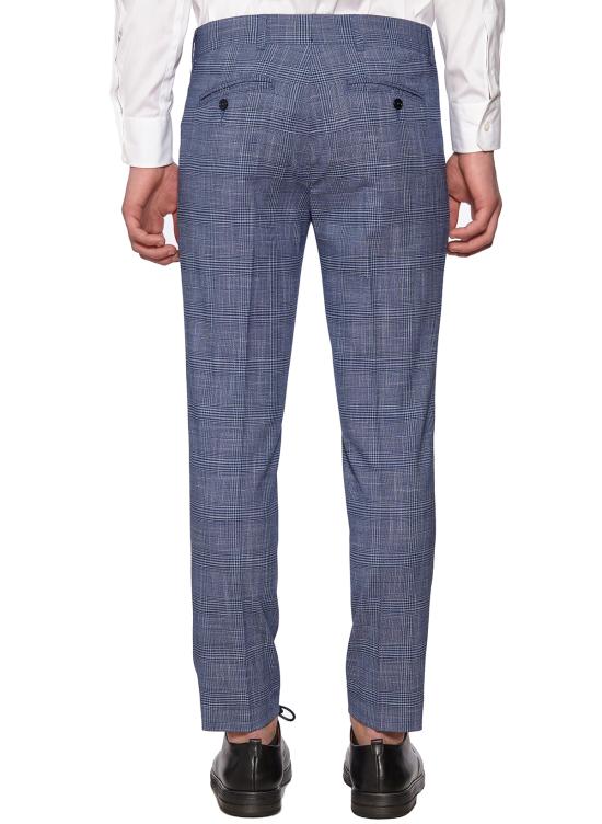  다니엘알렉산드리니 수트 팬츠 DP4073N10324200 Blue - DANIELE ALESSANDRINI