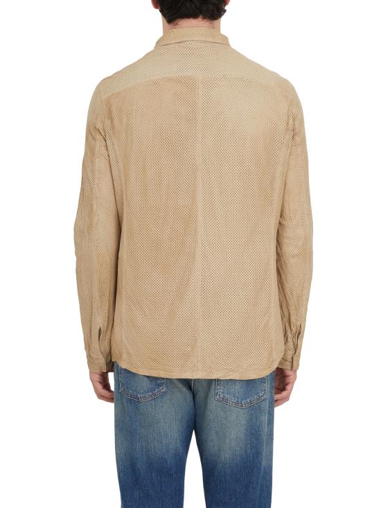  조르지오 브라토 긴팔 셔츠 HGU24S1002HL136BRUSH Green - GIORGIO BRATO