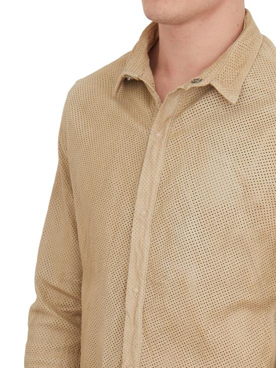  조르지오 브라토 긴팔 셔츠 HGU24S1002HL136BRUSH Green - GIORGIO BRATO