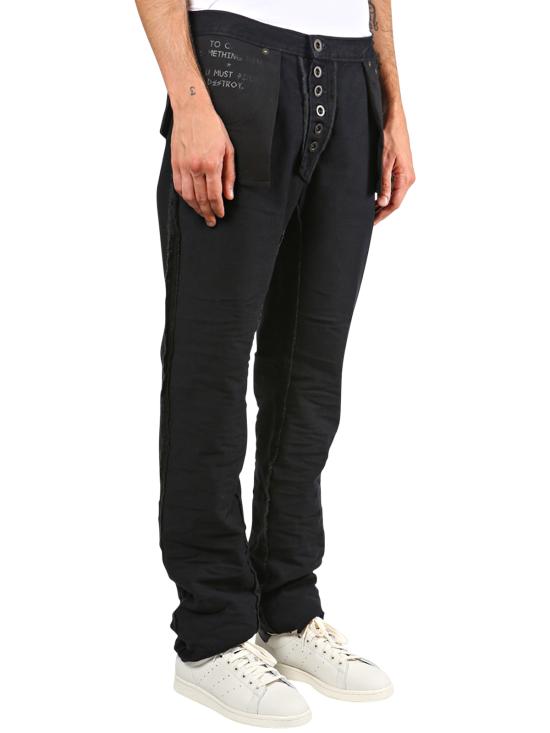  벤 타베르니티 언라벨 스트레이트 팬츠 QYA009230011 1010 Black - BEN TAVERNITI UNRAVEL