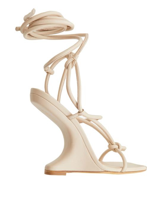  릭 오웬스 릴리즈 샌들 HLI01D6806LLP2 Black - RICK OWENS