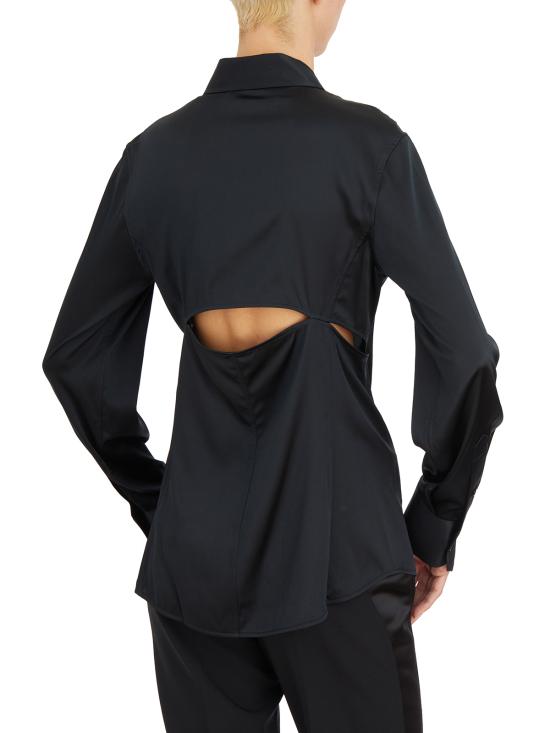  헬무트랭 블라우스 HN10HW507001 Black - HELMUT LANG