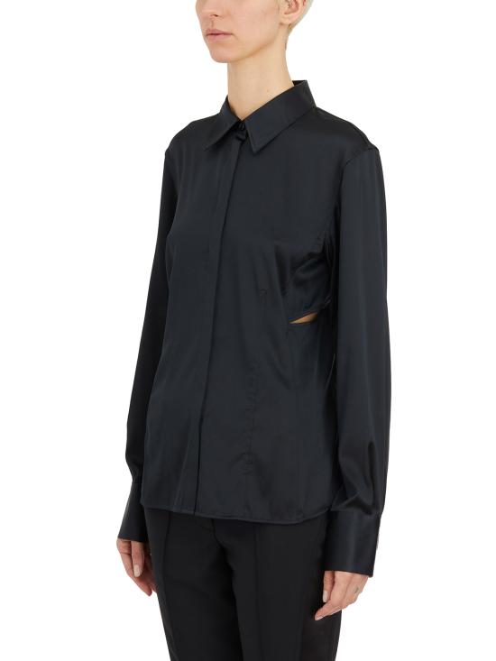  헬무트랭 블라우스 HN10HW507001 Black - HELMUT LANG