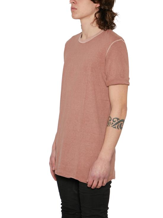 24FW 보리스 비드얀 사베리 반팔 티셔츠 FTSCLASSIC1RFF035MELLOWROSE Pink - BORIS BIDJAN SABERI