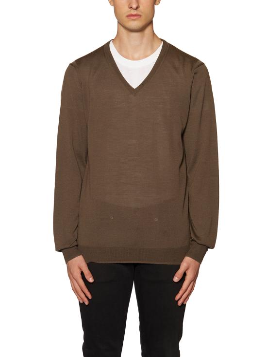  파올로페코라 긴팔 티셔츠 QA0002 F001 2232 NOCCIOLA