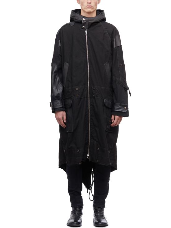  KERVIN MARC 자켓 GPATCHWORKPARKA Black - OTHER BRANDS