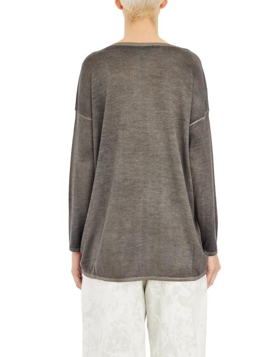 26SS 아방도이 긴팔 티셔츠 H224SD1300CSFVHV00955 MARRONE TORTORA - AVANT TOI