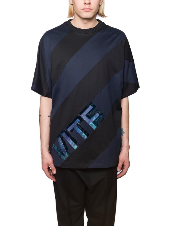  준지 반팔 티셔츠 JC6942P01R R Blue - JUUN.J