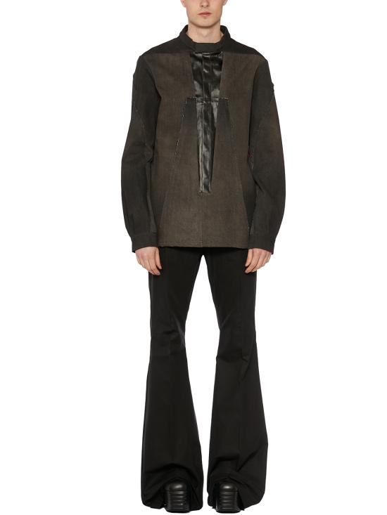  릭 오웬스 긴팔 셔츠 FRR01C4706COMBO124D100 Black - RICK OWENS