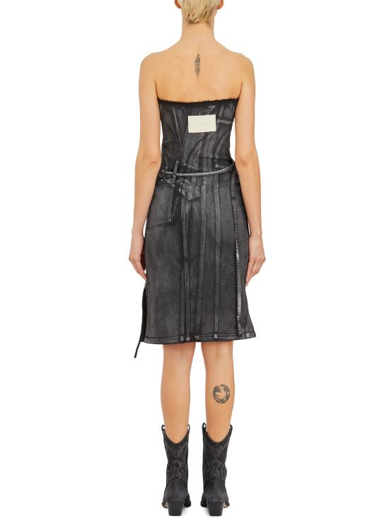  오토링거 숏 원피스 H1704912BLKPNT Black - OTTOLINGER