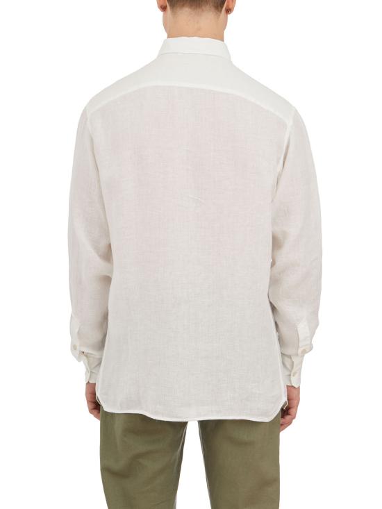  파올로페코라 긴팔 셔츠 HG01236191102 White - PAOLO PECORA MILANO