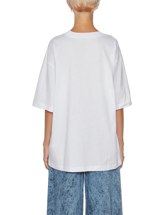 25FW 마르니 반팔 티셔츠 GTHJET49EPHUSCS11LOW01 White - MARNI