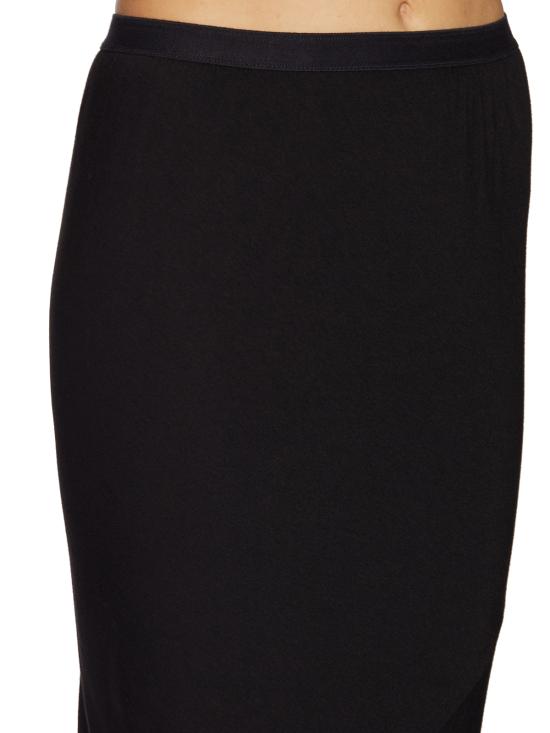  릭 오웬스 릴리즈 미디 스커트 BLI21S1300R09 Black - RICK OWENS