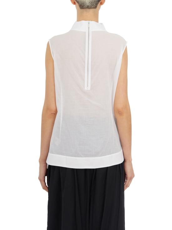  엔유 민소매 티셔츠 HY2411021101 White - NU