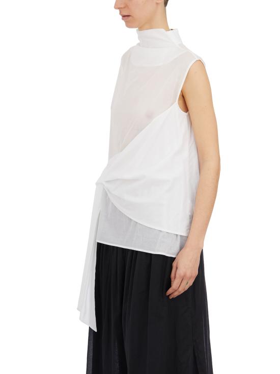  엔유 민소매 티셔츠 HY2411021101 White - NU