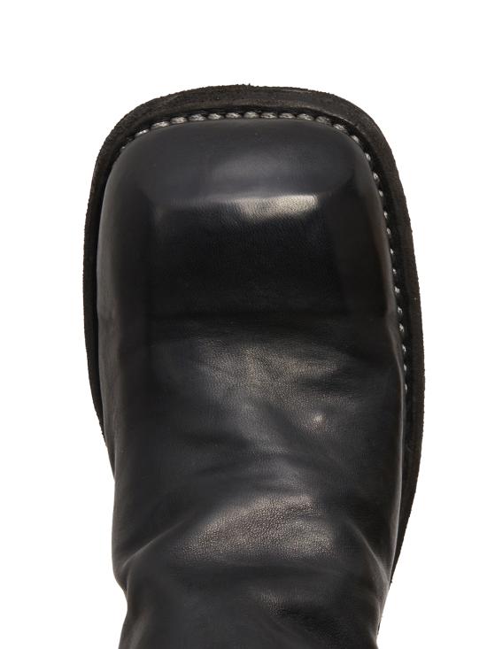 25FW 구이디 부츠 G9086SOFTHORSEFULLGRAINBLKT Black - GUIDI