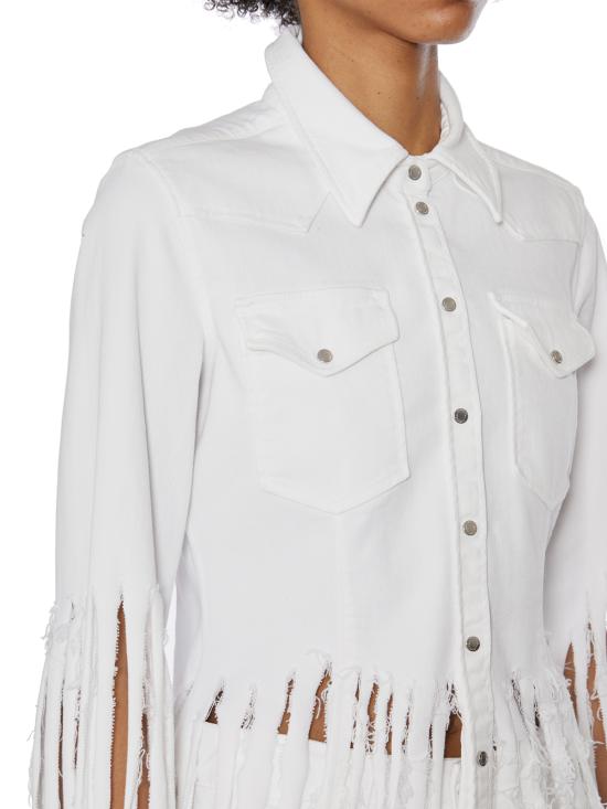  돈답 블라우스 DDC239BS0030DCV7DD000 White - DONDUP