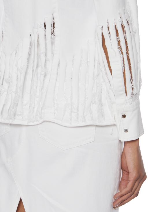  돈답 블라우스 DDC239BS0030DCV7DD000 White - DONDUP