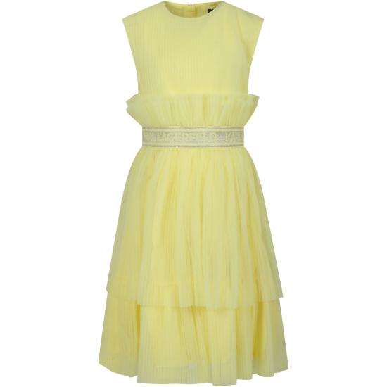  [키즈] 칼라거펠트 원피스 Z30083 537 YELLOW