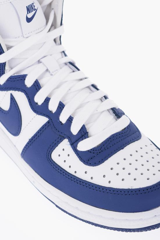  나이키 X 꼼데가르송 하이탑 스니커즈 PKK105S23 2NAVY Bianco Blu - NIKE