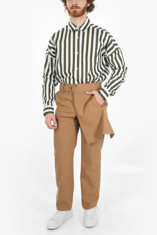  오프화이트 스트레이트 팬츠 OMCA219S22FAB001 K 6200 Beige - OFF WHITE