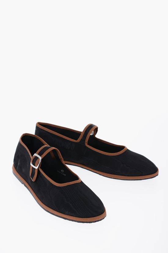  드로게리아 크리벨리니 플랫 슈즈 MJJJMOBCBCL Black