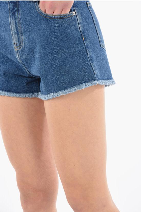  겐조 데님 숏팬츠 FC52DS2116EA Blue - KENZO