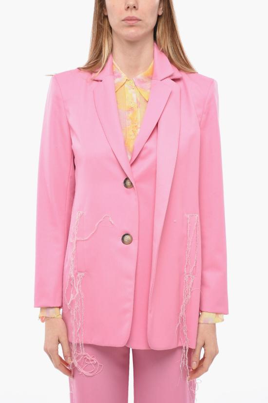  줄퍼 수트 자켓 JACWJ10WO RO Pink