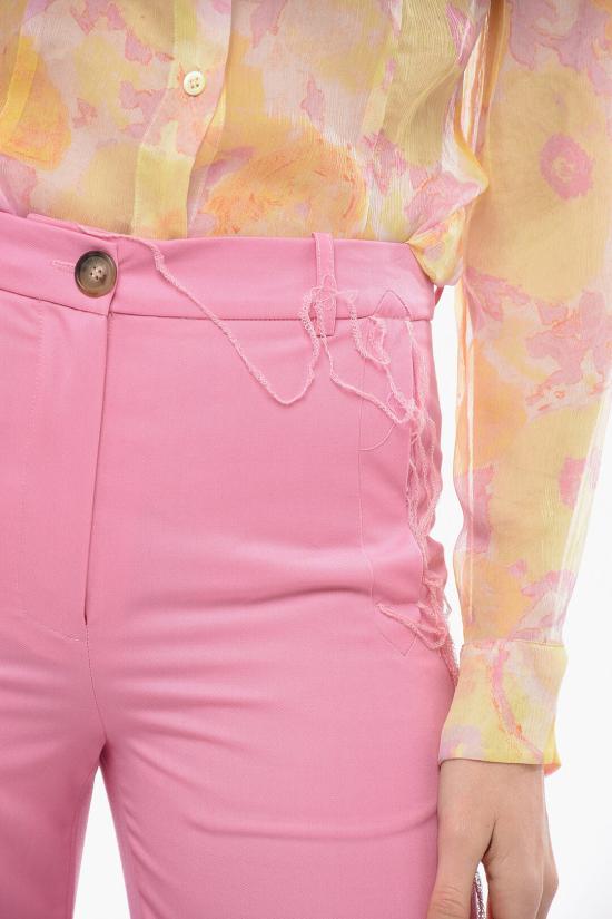  줄퍼 스트레이트 팬츠 JACWP10WO BL Pink - JULFER