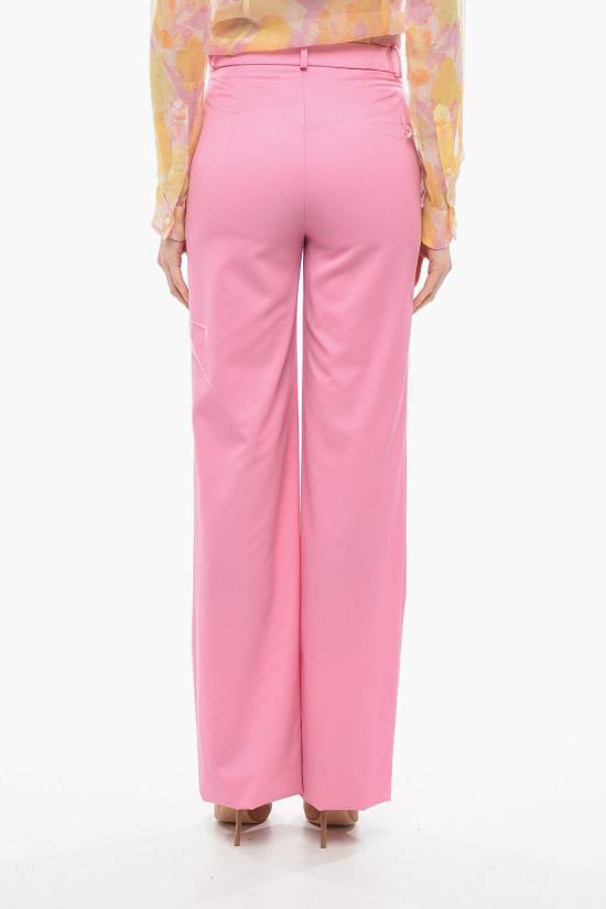  줄퍼 스트레이트 팬츠 JACWP10WO BL Pink - JULFER