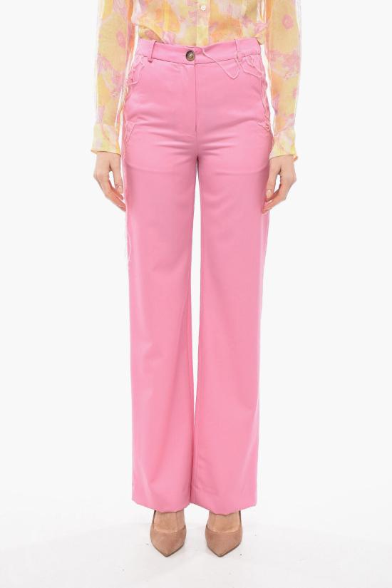  줄퍼 스트레이트 팬츠 JACWP10WO BL Pink