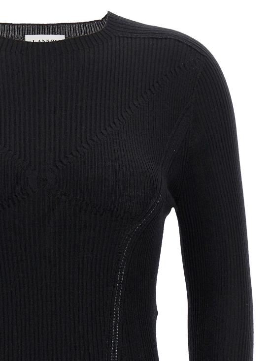  랑방 스웨터 RWPO0020K004A2310 Black - LANVIN