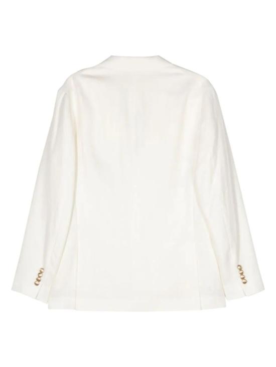  브루넬로 쿠치넬리 수트 자켓 MW4827BFDF C601 OFF WHITE - BRUNELLO CUCINELLI