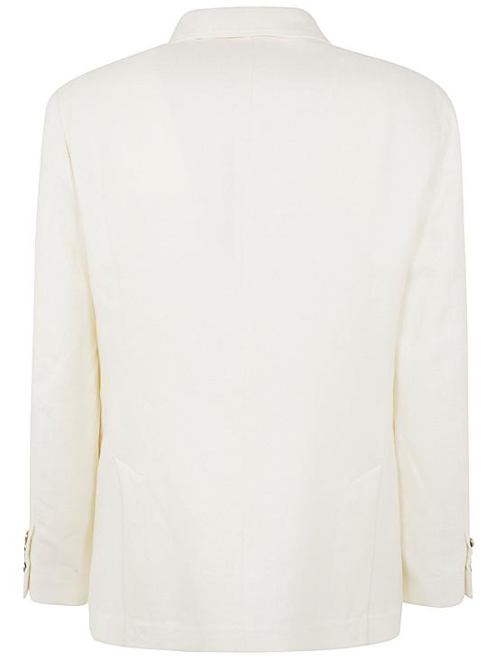  브루넬로 쿠치넬리 수트 자켓 MW4827BFDF C601 OFF WHITE - BRUNELLO CUCINELLI