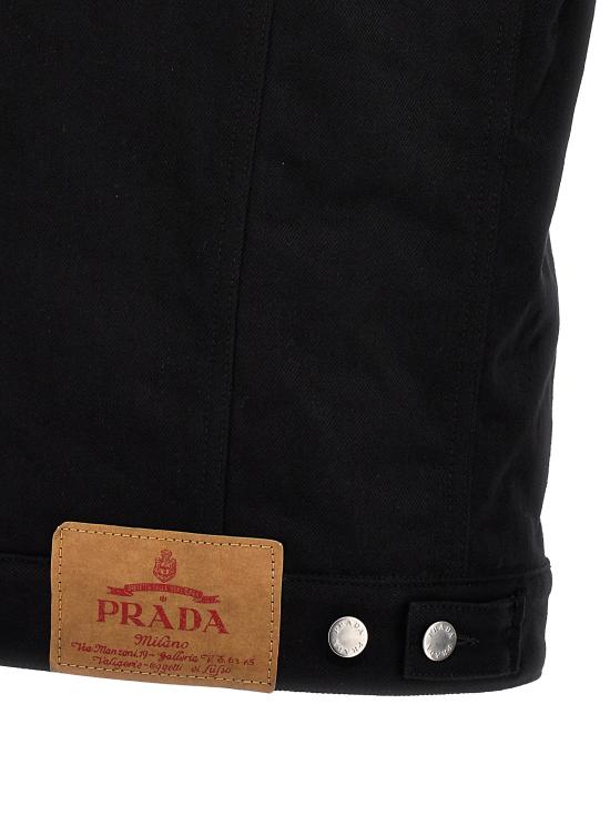  프라다 베스트 GEB235SOOO1ZFBF0557 Black - PRADA