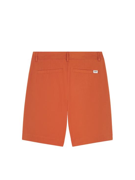  메종키츠네 숏팬츠 MM01402WW0074 P674 Orange - MAISON KITSUNE